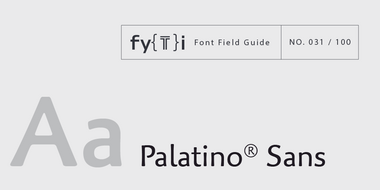 Palatino Sans Field Guide Header-02 Palatino Sans Field Guide Header-02